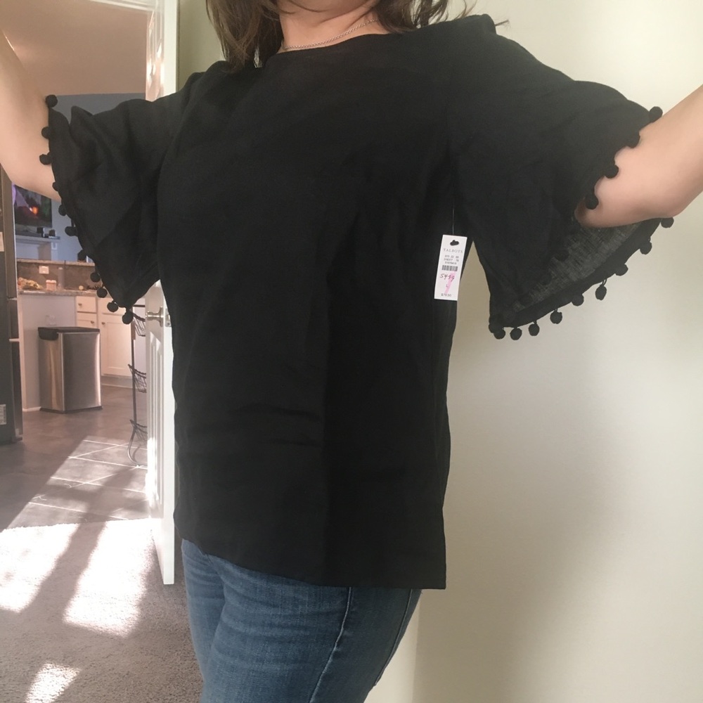 Talbots linen top